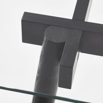 Corners spisebord - eik oljet, glass - A2