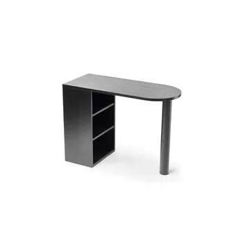 Hub skrivebord - Svartbeiset eik, 100x73x43 cm - A2