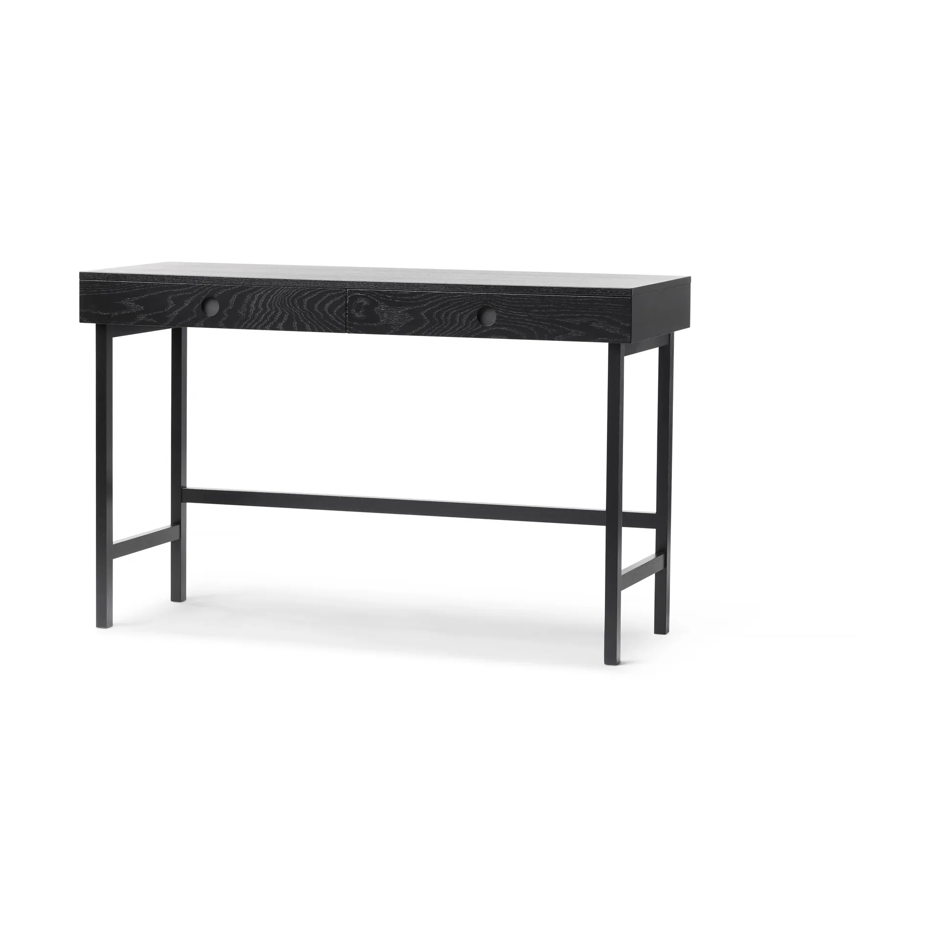 Mind skrivebord, Svartbeiset eik, 118x74x44 cm A2