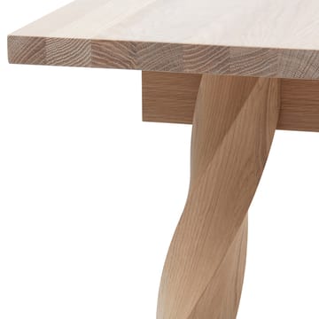 Twist spisebord - Hvitoljet eik - A2