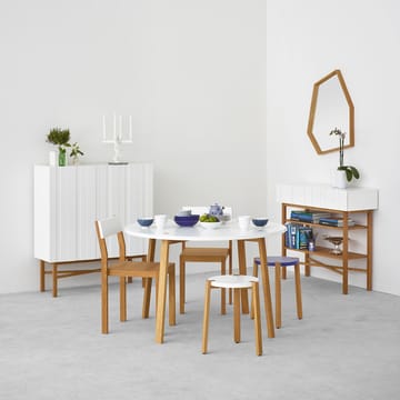 White Cabinet skap - eik - A2