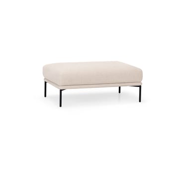 Baron ottoman 60x96 cm - Bohemian 010, svarte stålføtter - Adea
