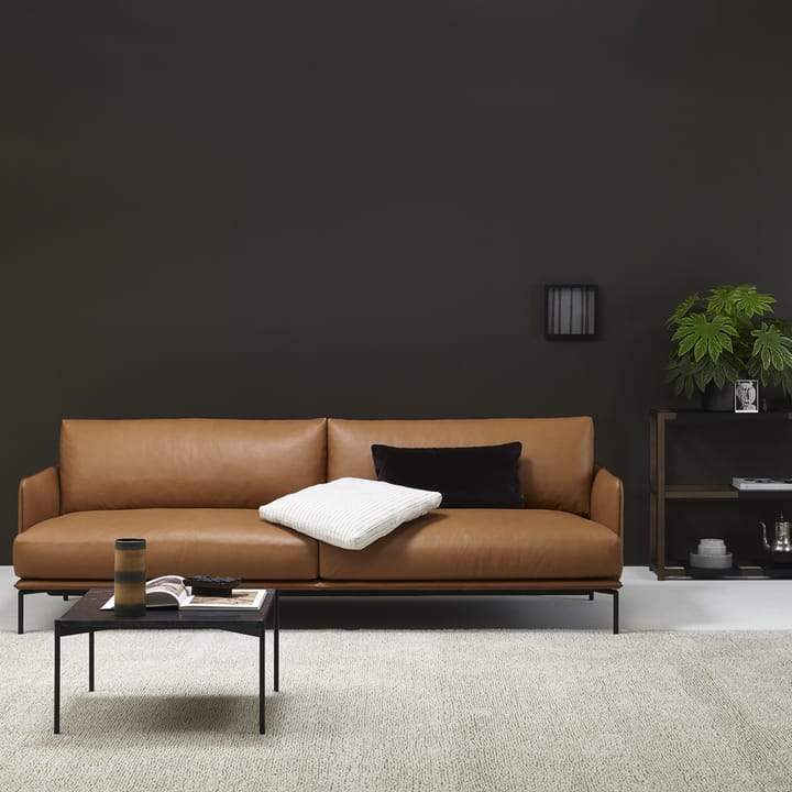 Baron sofa 3-seters, lær master 53 whiskey, 237 cm Adea