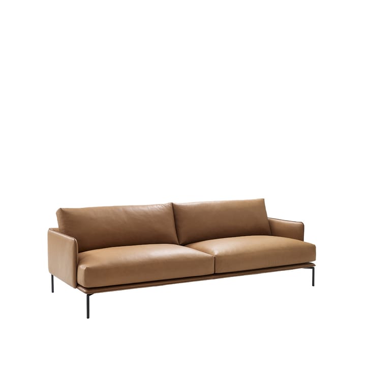 Baron sofa 3-seters - skinn master 53 whiskey, 210 cm - Adea