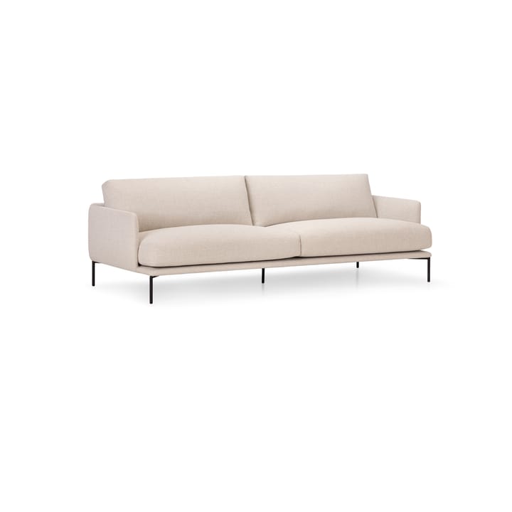 Baron sofa 3-seters - Stoff bohemian 000 hvit-237 cm - Adea
