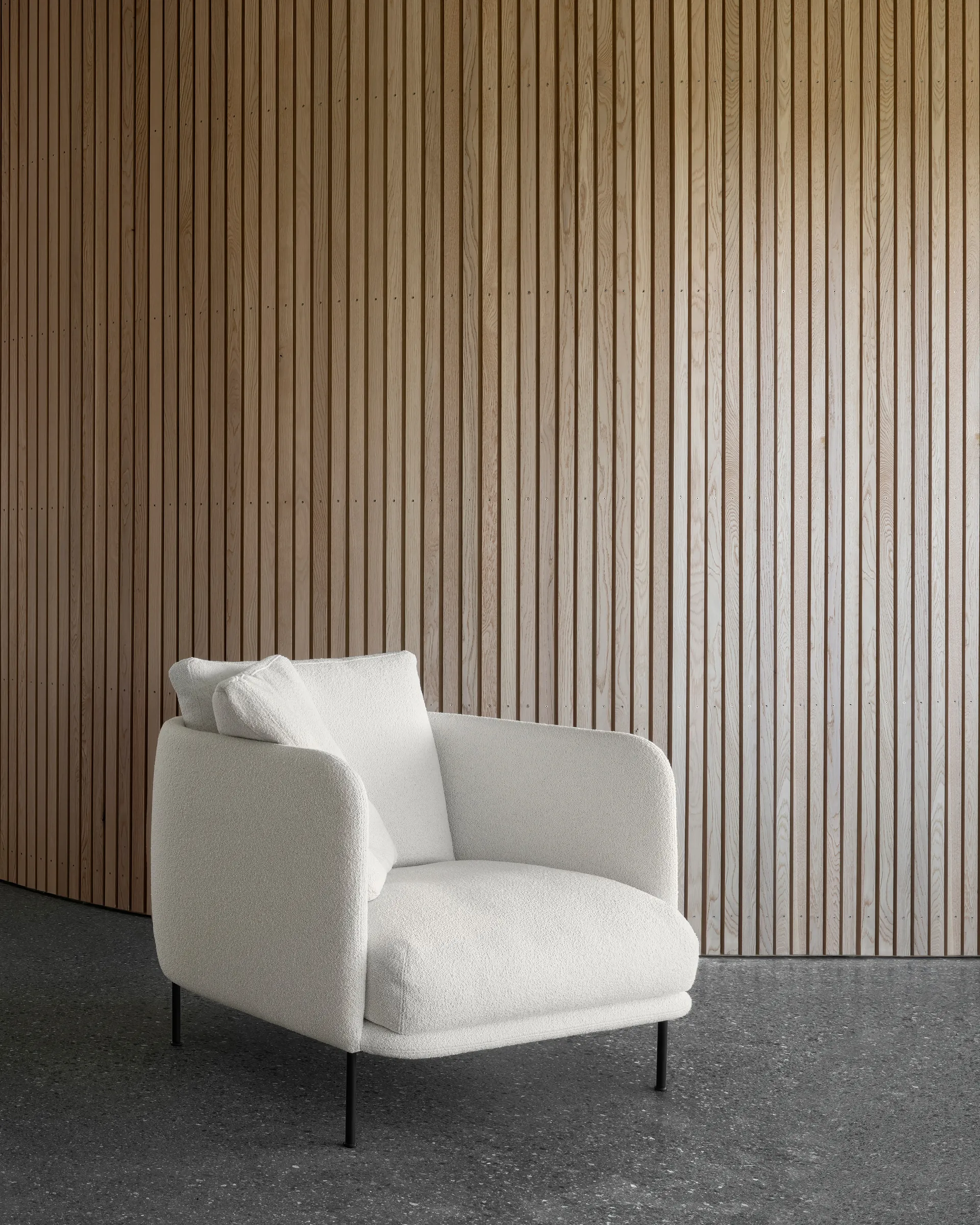 Bonnet Grand lenestol, Baltimore 04 brun Adea