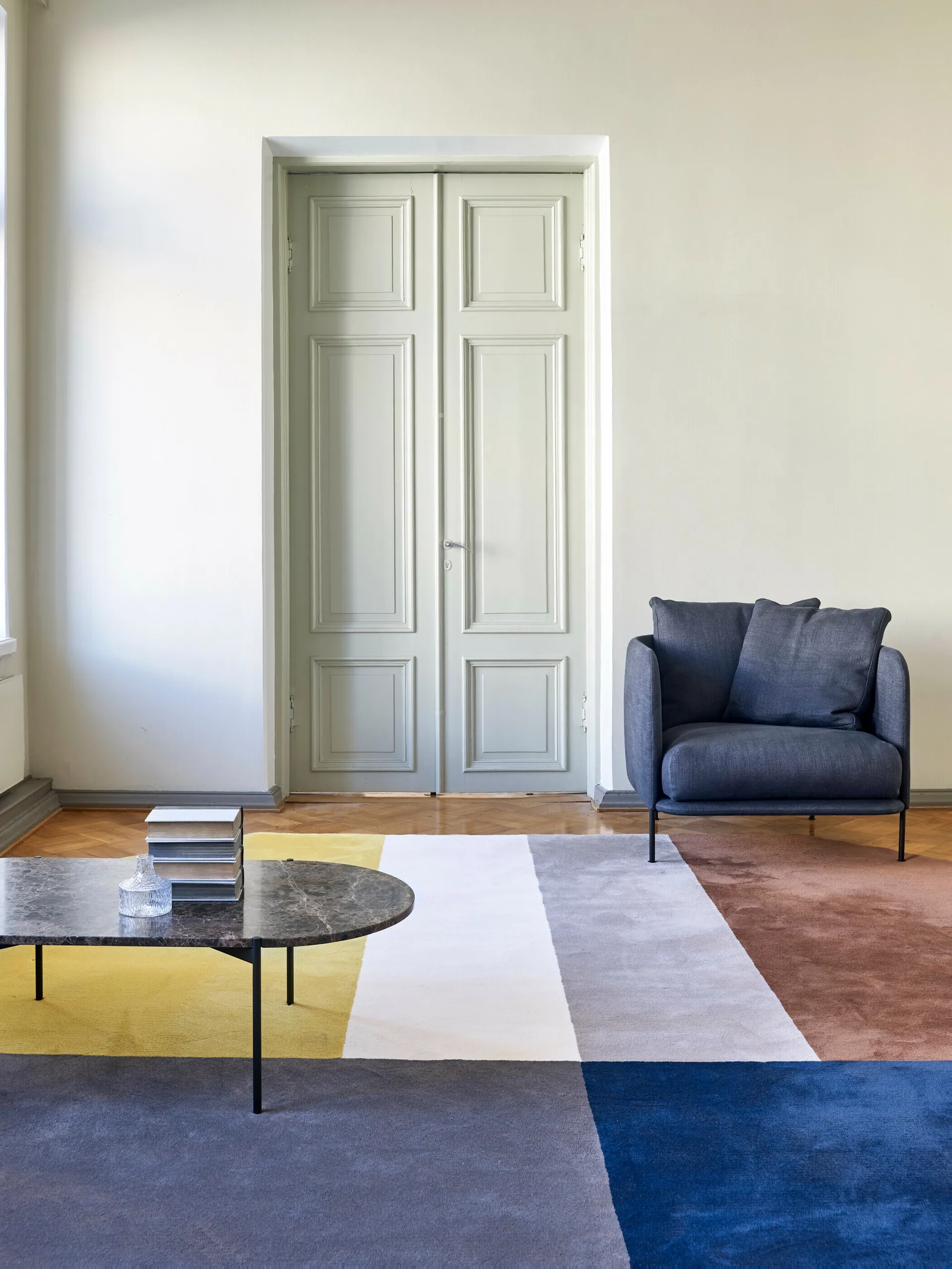 Bonnet Grand lenestol, Baltimore 04 brun Adea