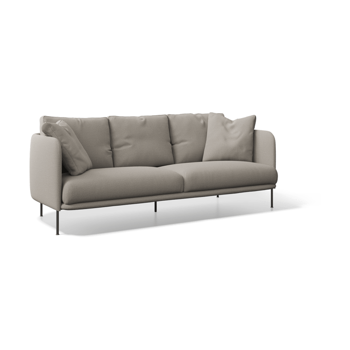 Bonnet Grand sofa - Baltimore 04 brun-svarte ben - Adea