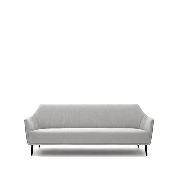 Ell sofa - Dumet 800-121 lysgrå-svarte ben - Adea