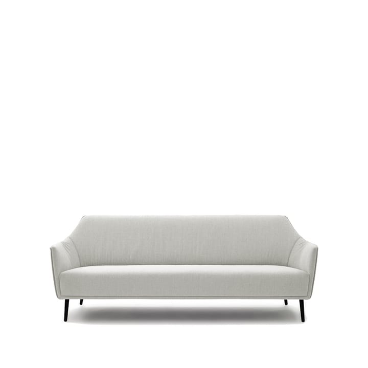 Ell sofa - Dumet 800-162 gråhvit-svarte ben - Adea