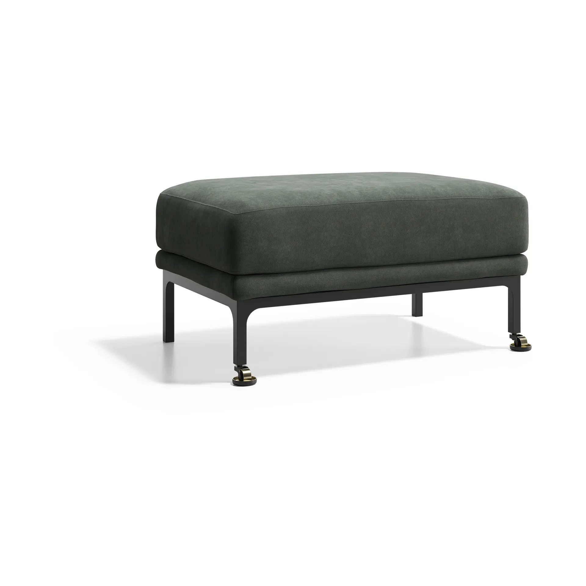 Mr. Jones fotskammel, Adea nubuck 72-3 lær Green Adea