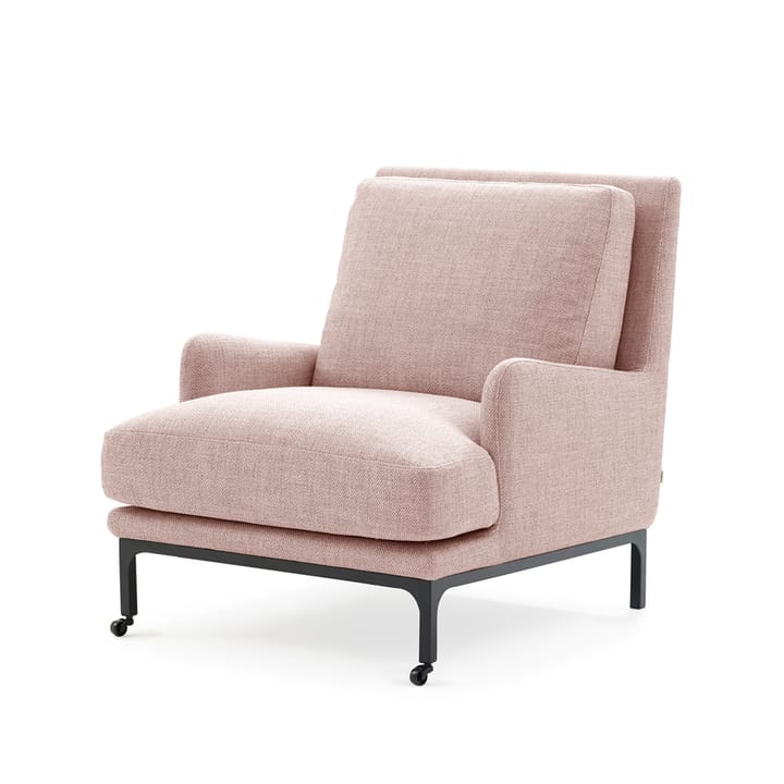 Mr. Jones lenestol - Aurora 11 rosa-svart - Adea
