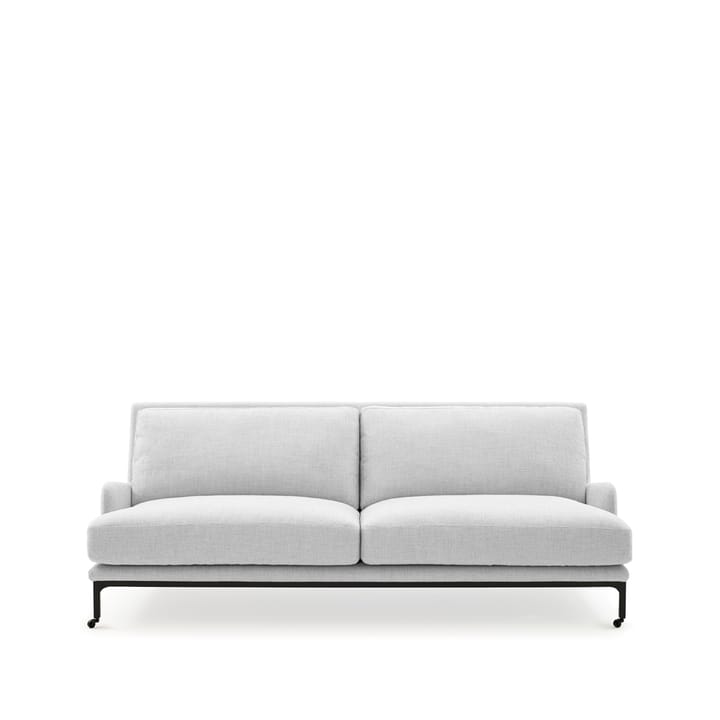 Mr. Jones sofa 230 cm - Aurora 8 lys grå-svart - Adea