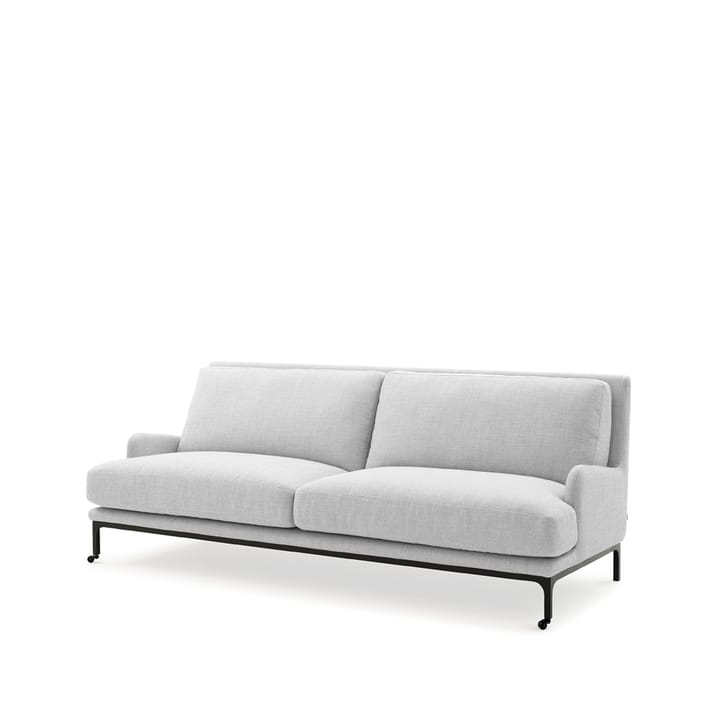 Mr. Jones sofa 230 cm, Aurora 8 lys grå-svart Adea