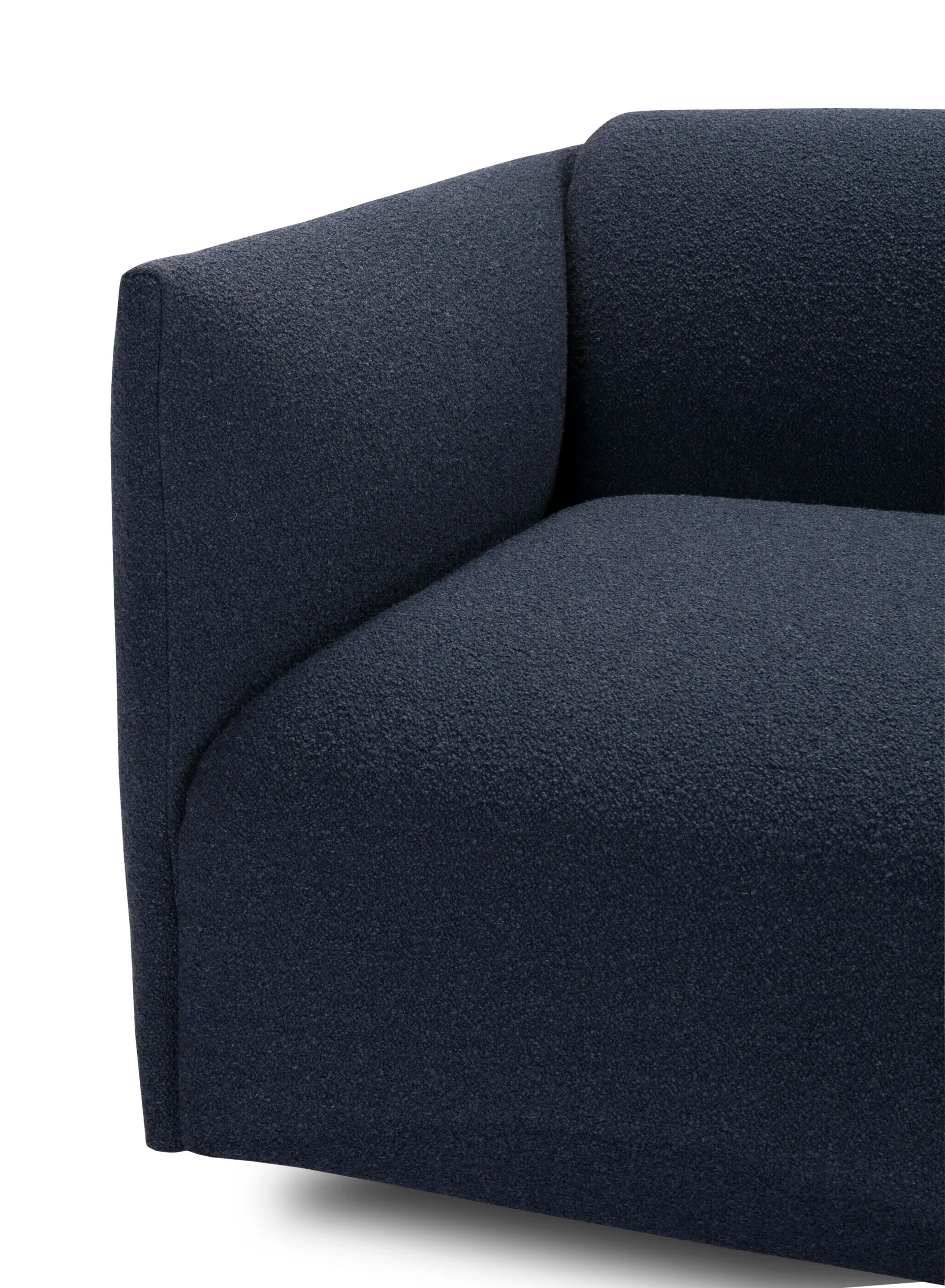 Origami sofa 3-seter, Orsetto 9820 blå-220 cm Adea