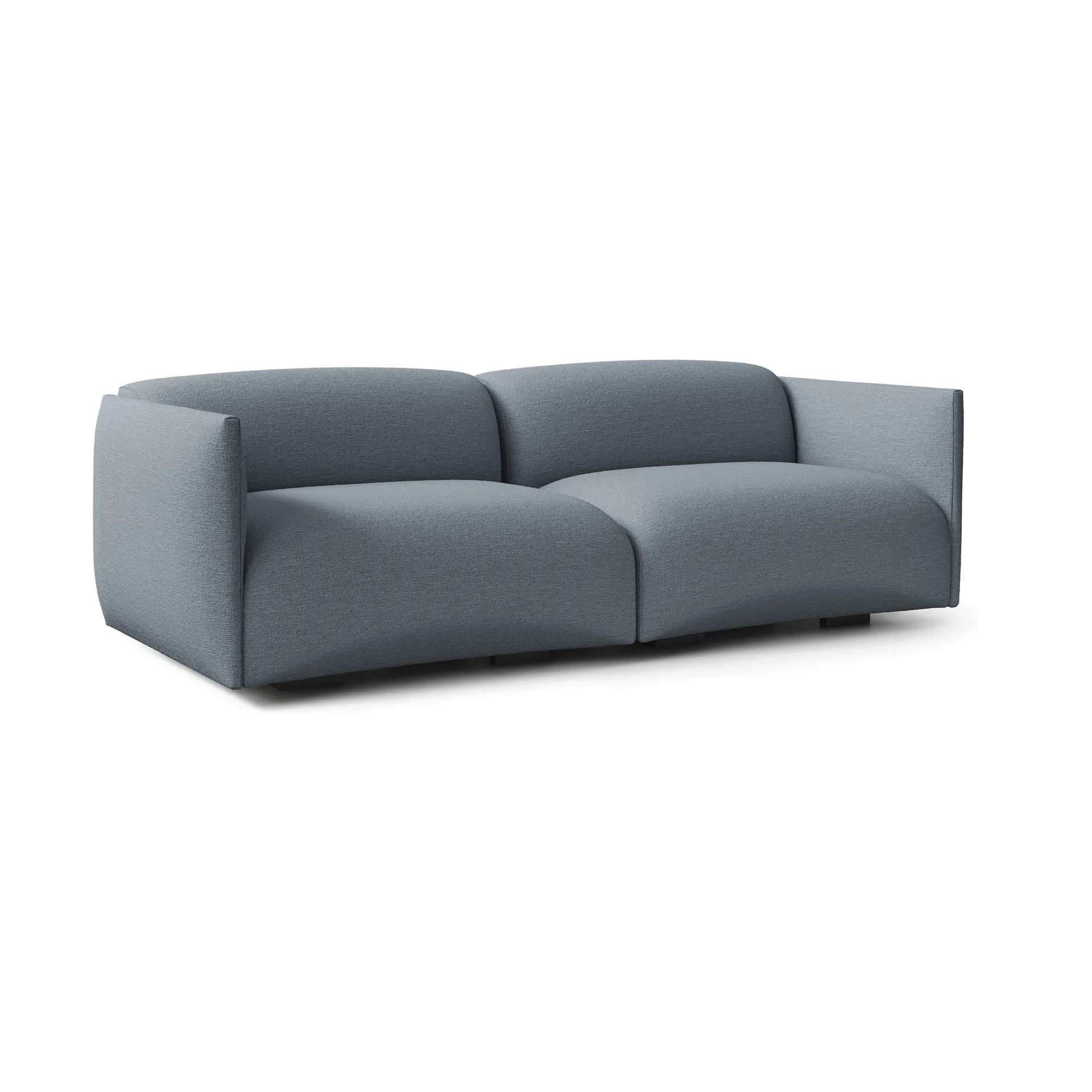 Origami sofa 3-seter, Verso 158 blå-220 cm Adea