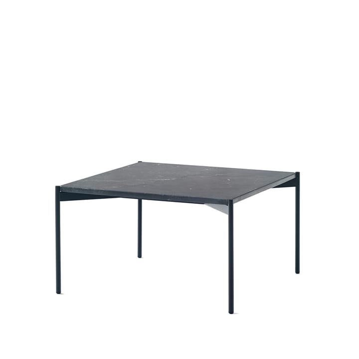 Plateau sofabord - marmor svart-svart underrede-60x60 - Adea