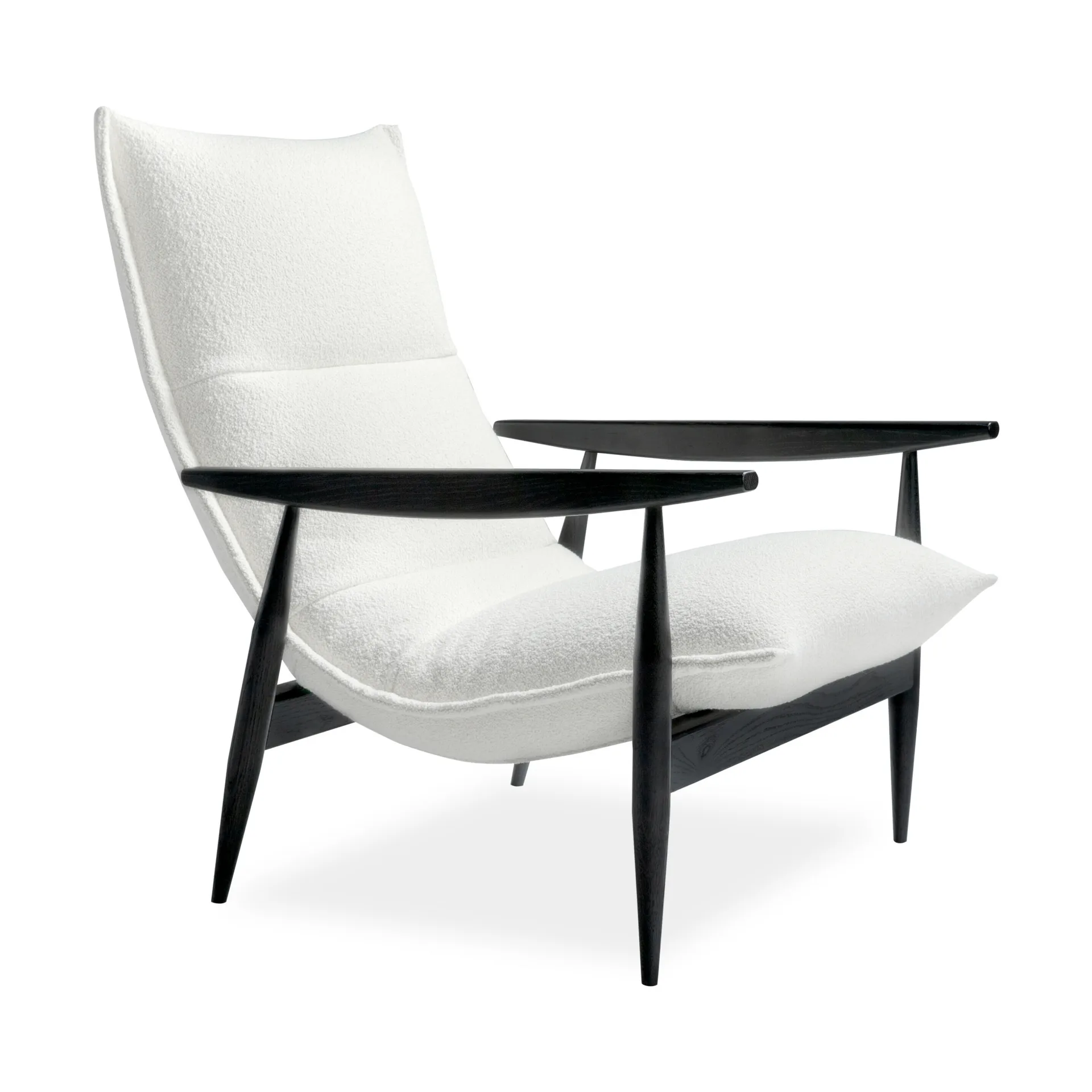 Tao lenestol, Orsetto 0011 hvit-svart eik Adea