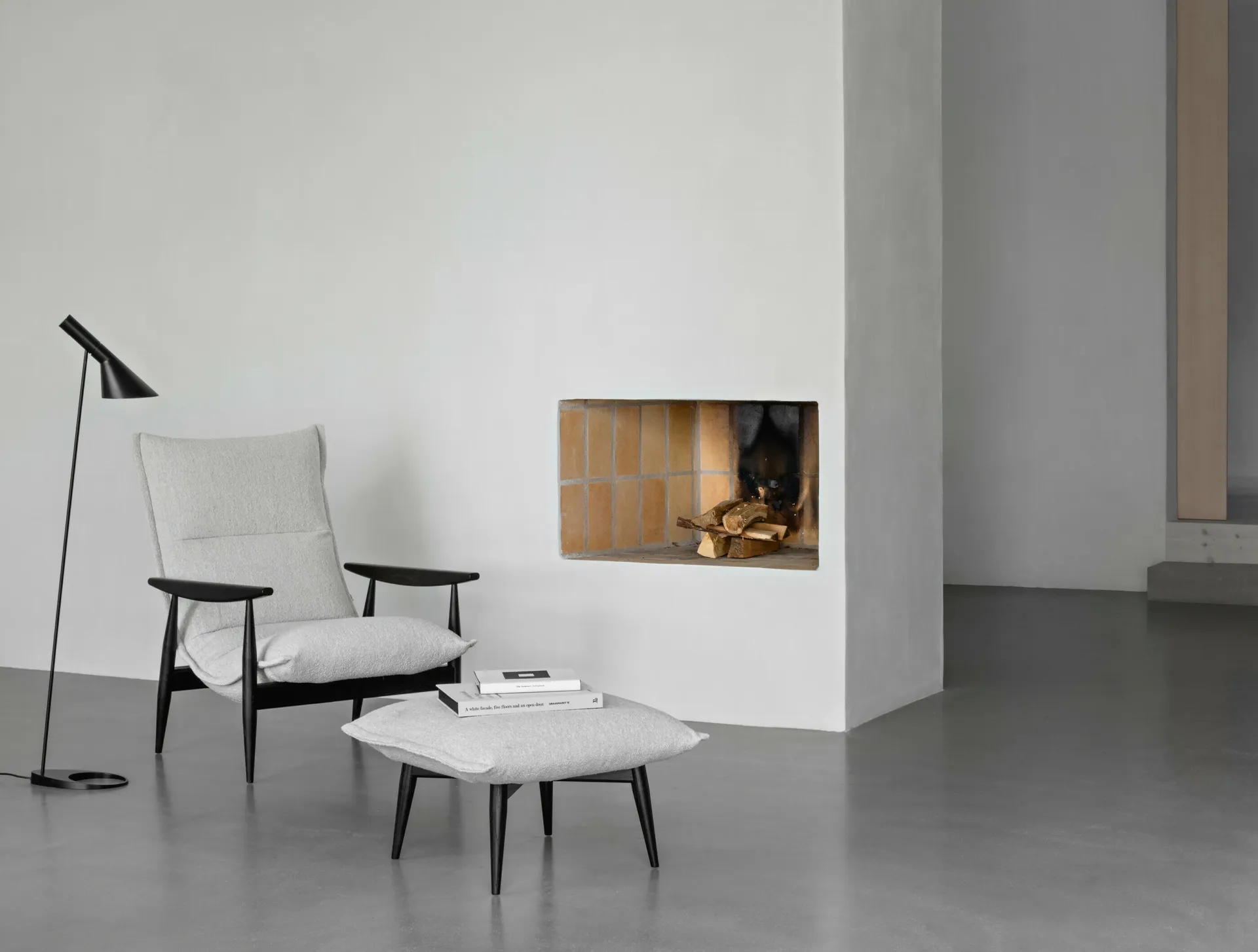 Tao lenestol, Orsetto 0011 hvit-svart eik Adea