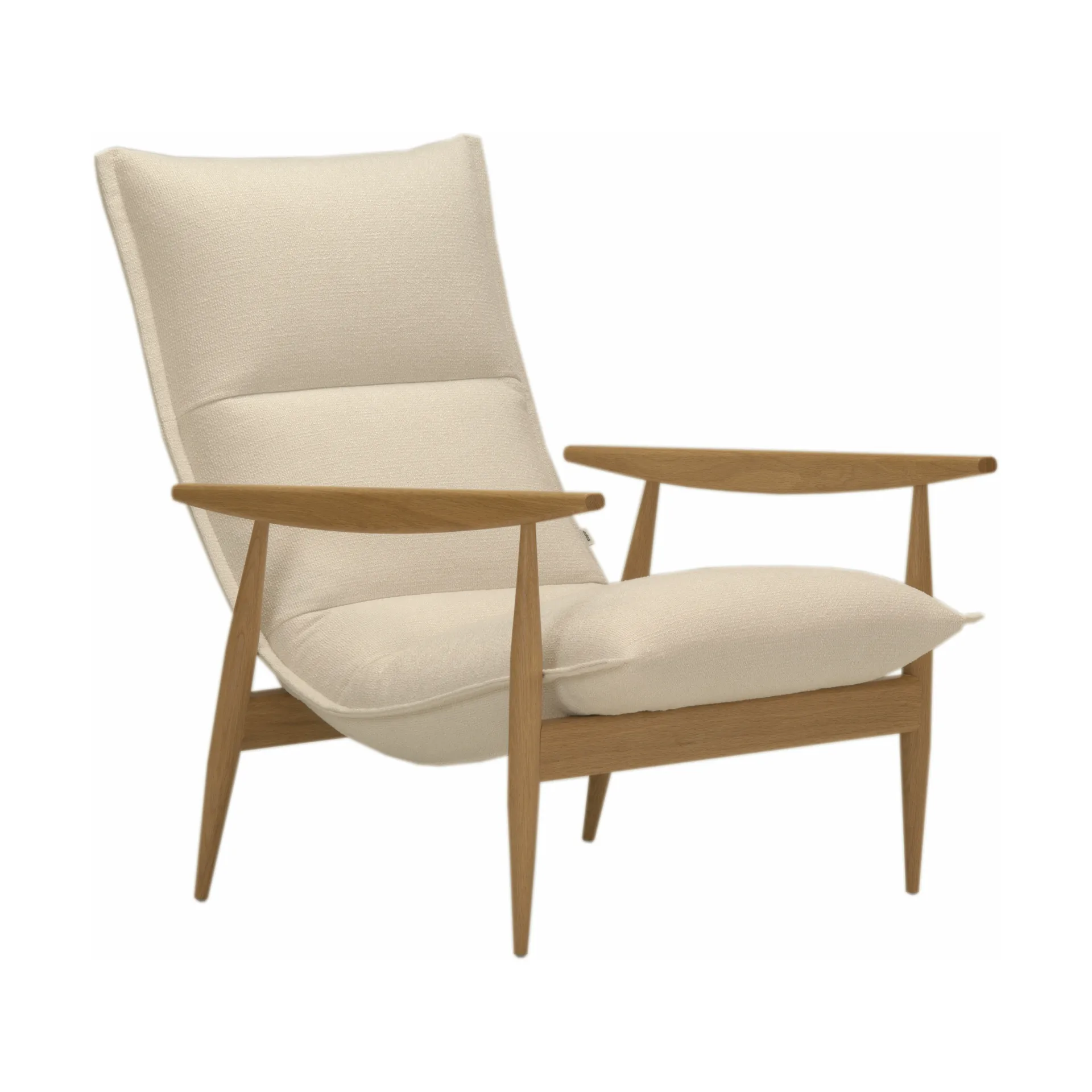 Tao lenestol, Verso 002 white-natural oak Adea