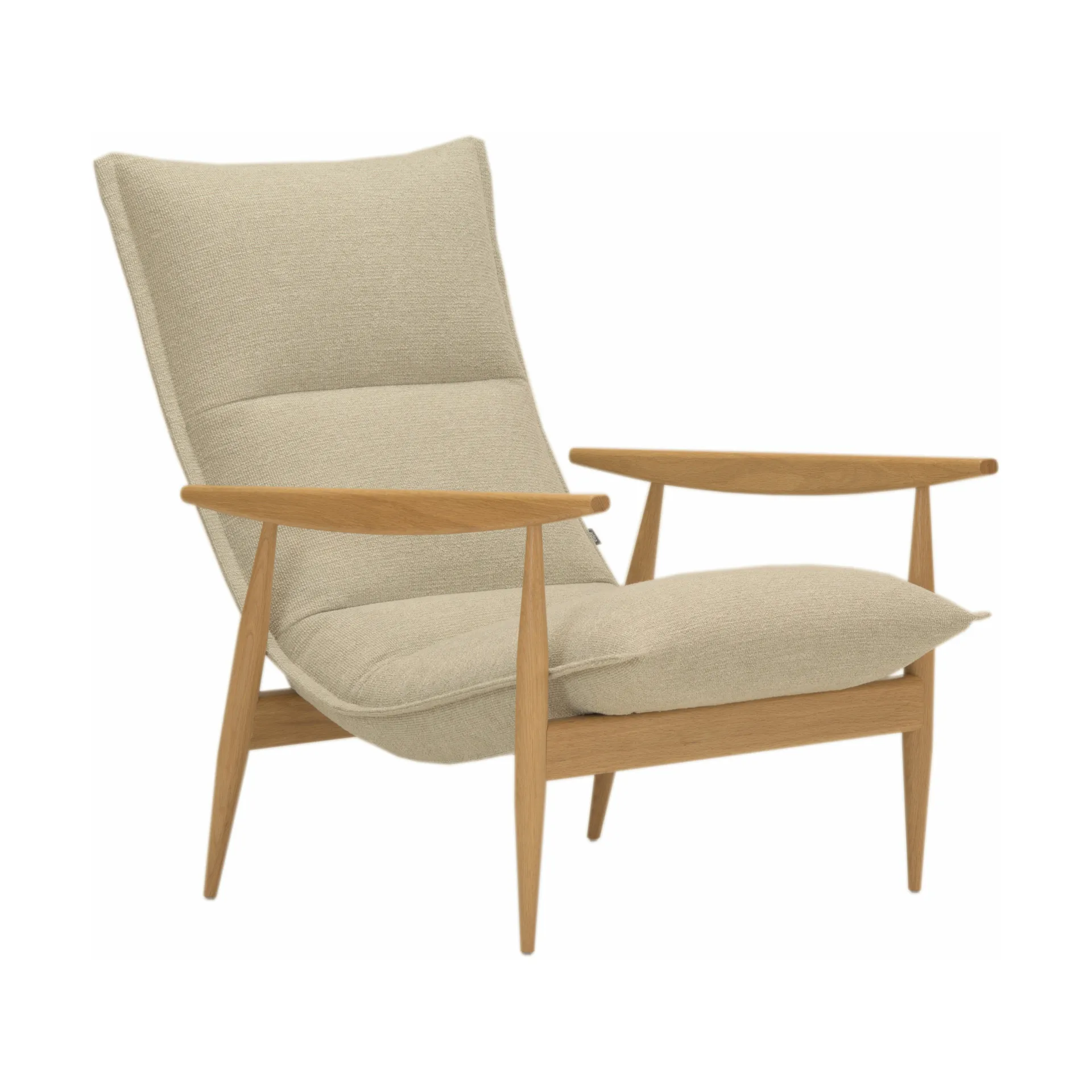 Tao lenestol, Verso 109 l. brown-natural oak Adea