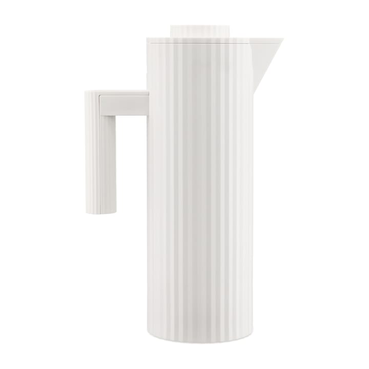 Plissé termokanne 1 L - Hvit - Alessi