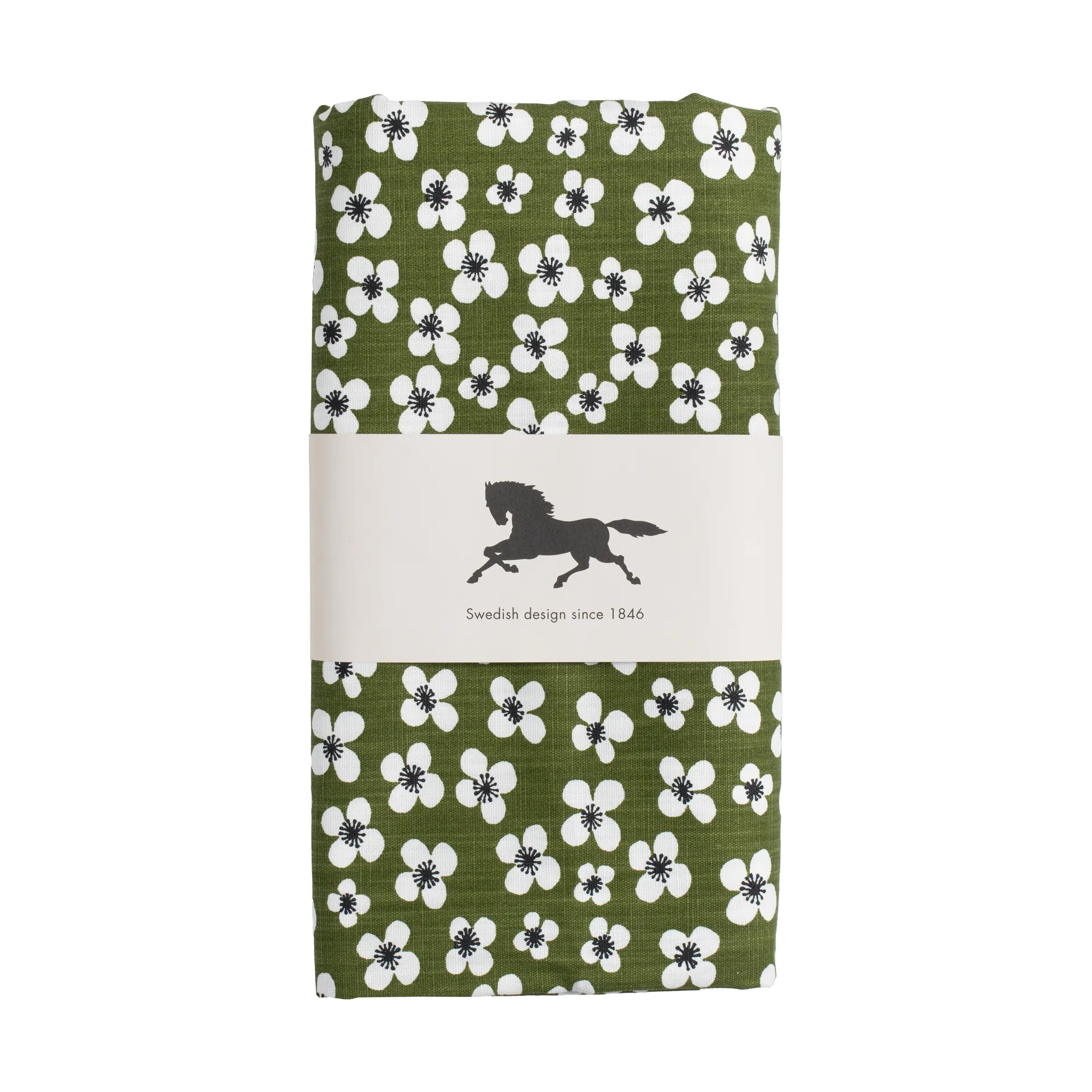 Belle Amie voksduk, Mørkegrønn, 145x220 cm Almedahls