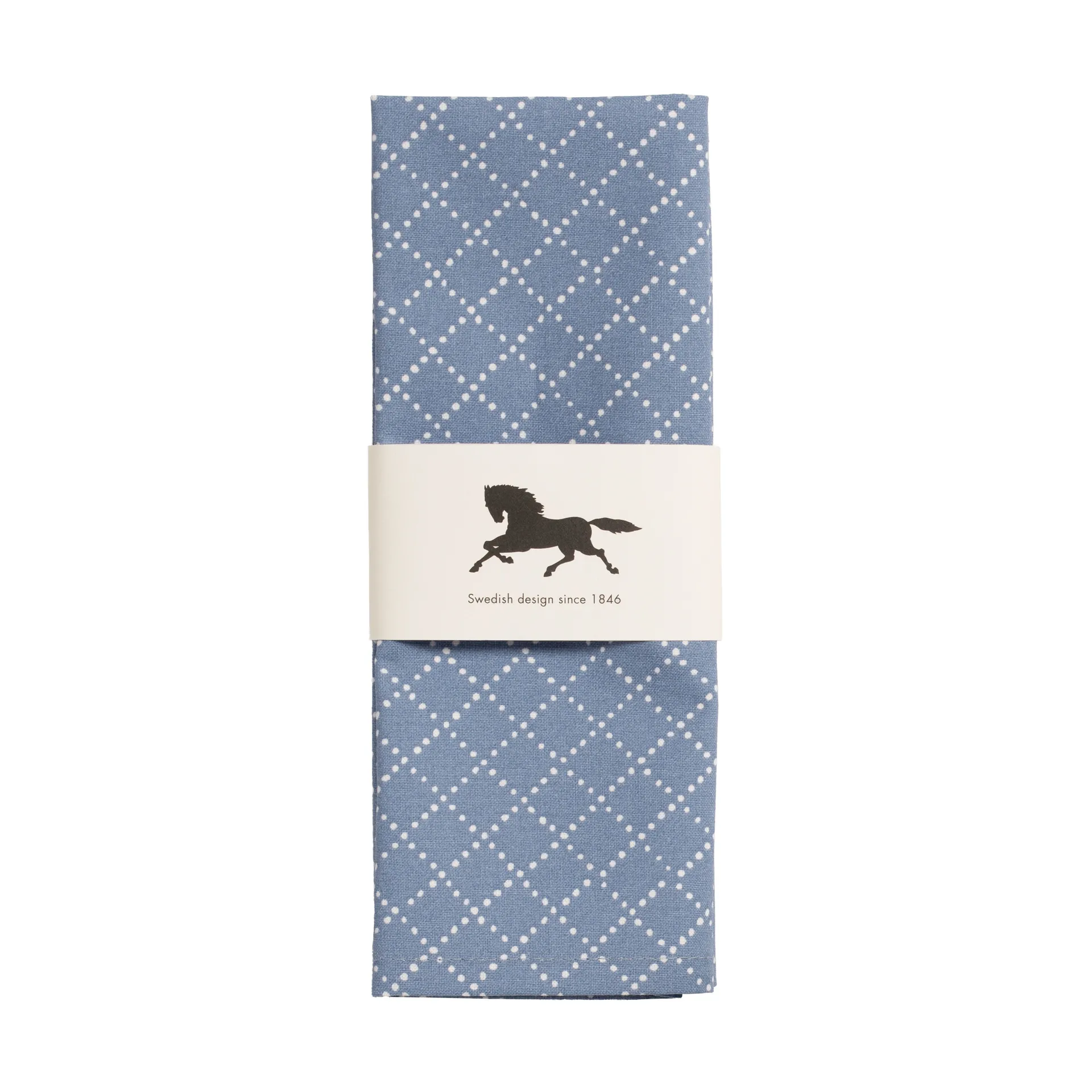 Prickruta bordbrikke 34x45 cm 2-pk, Blå Almedahls