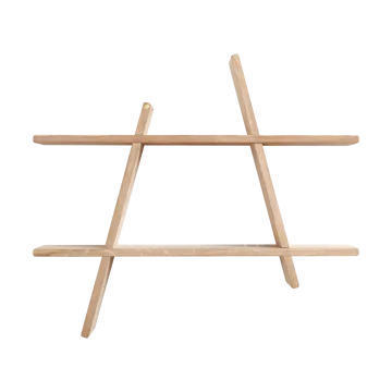 A-Shelf vegghylle Large 78x12x67 cm - Oak - Andersen Furniture
