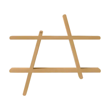 A-Shelf vegghylle Special Edition - Brown beige M 52x9x46 cm - Andersen Furniture