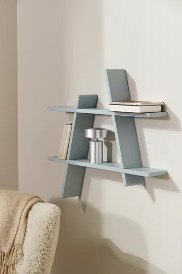 A-Shelf vegghylle Special Edition - Grey blue L 78x12x67 cm - Andersen Furniture