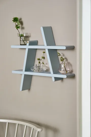 A-Shelf vegghylle Special Edition - Grey blue M 52x9x46 cm - Andersen Furniture