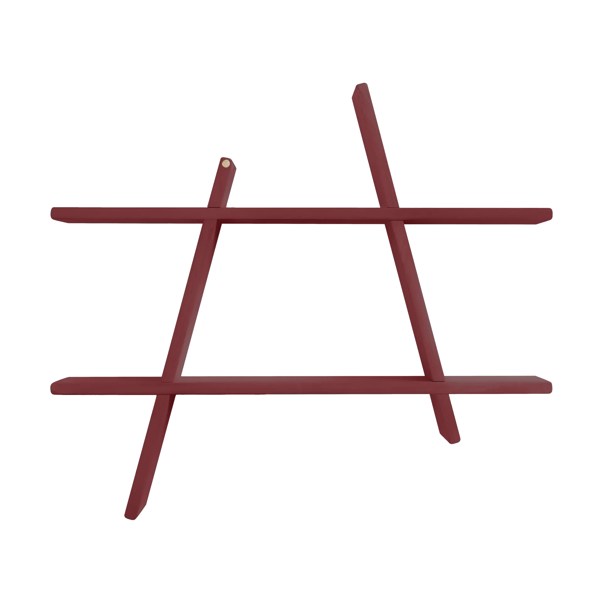 A-Shelf vegghylle Special Edition, Wine red L 78x12x67 cm Andersen Furniture