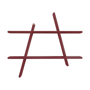 A-Shelf vegghylle Special Edition - Wine red L 78x12x67 cm - Andersen Furniture