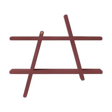 A-Shelf vegghylle Special Edition - Wine red M 52x9x46 cm - Andersen Furniture