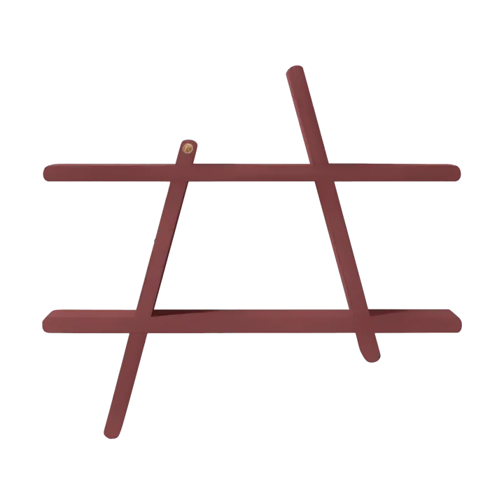 A-Shelf vegghylle Special Edition - Wine red M 52x9x46 cm - Andersen Furniture