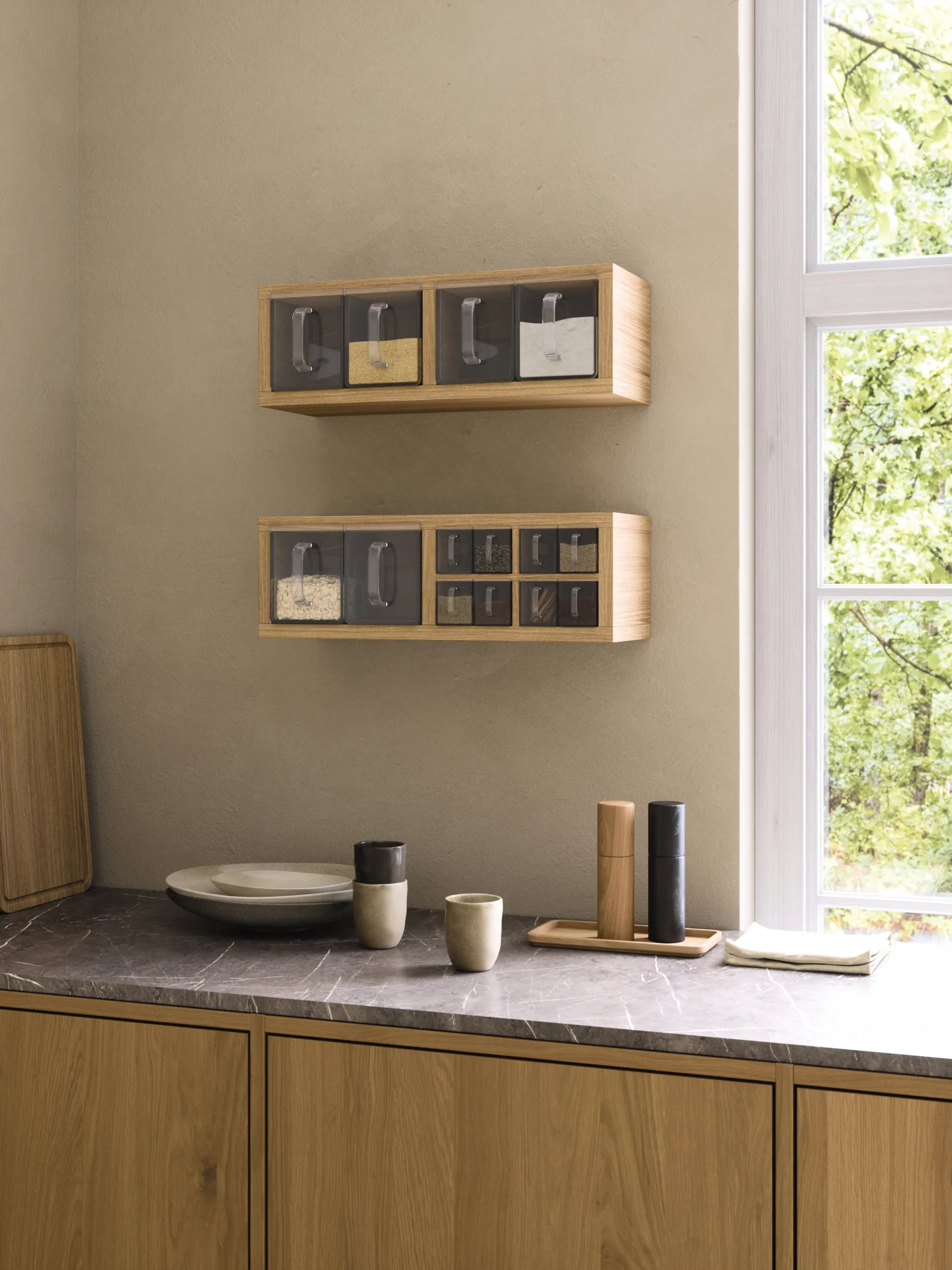 Andersen salt-/pepperkvern 18 cm, Oak Andersen Furniture