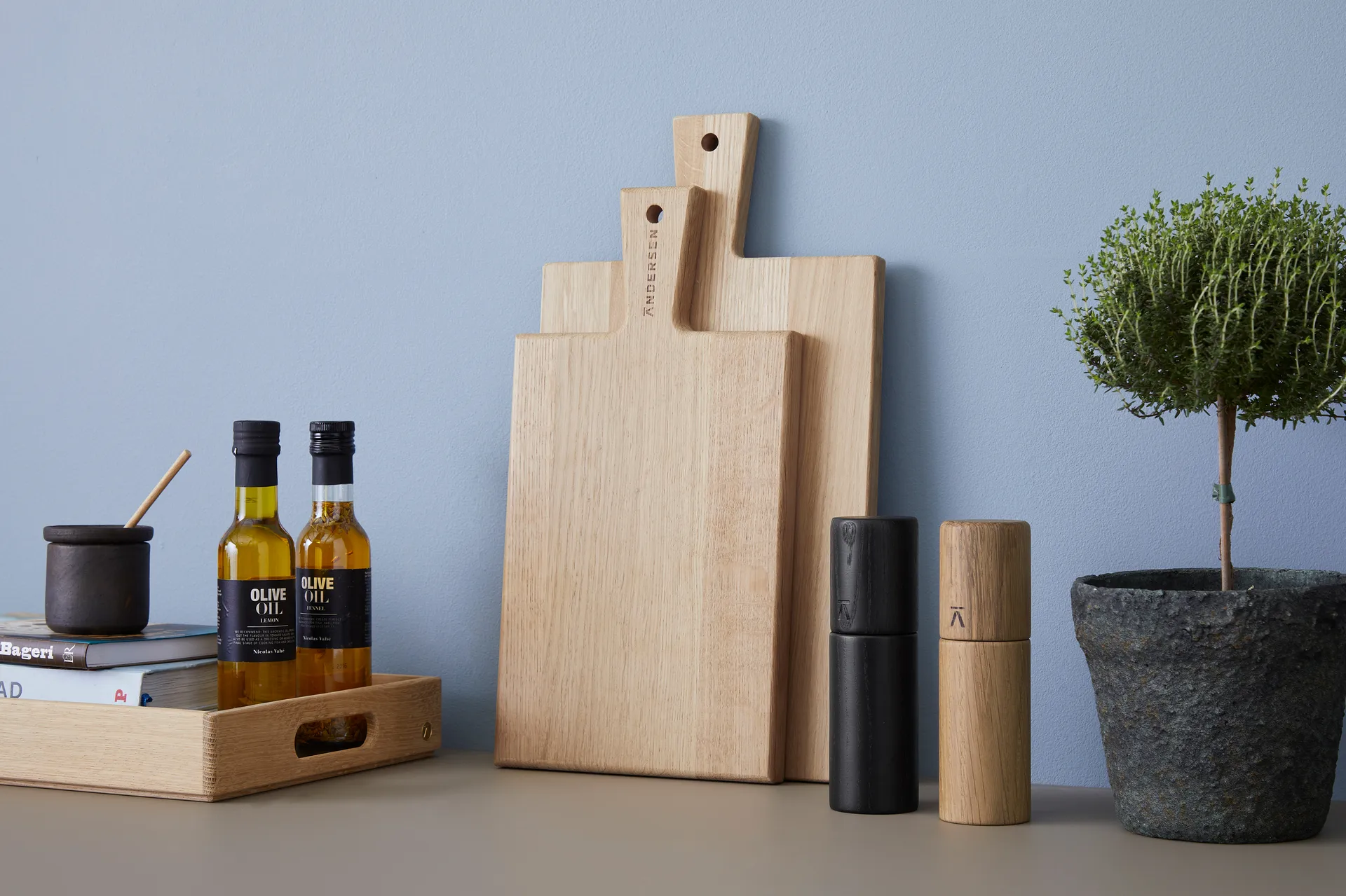 Andersen salt-/pepperkvern 18 cm, Oak Andersen Furniture