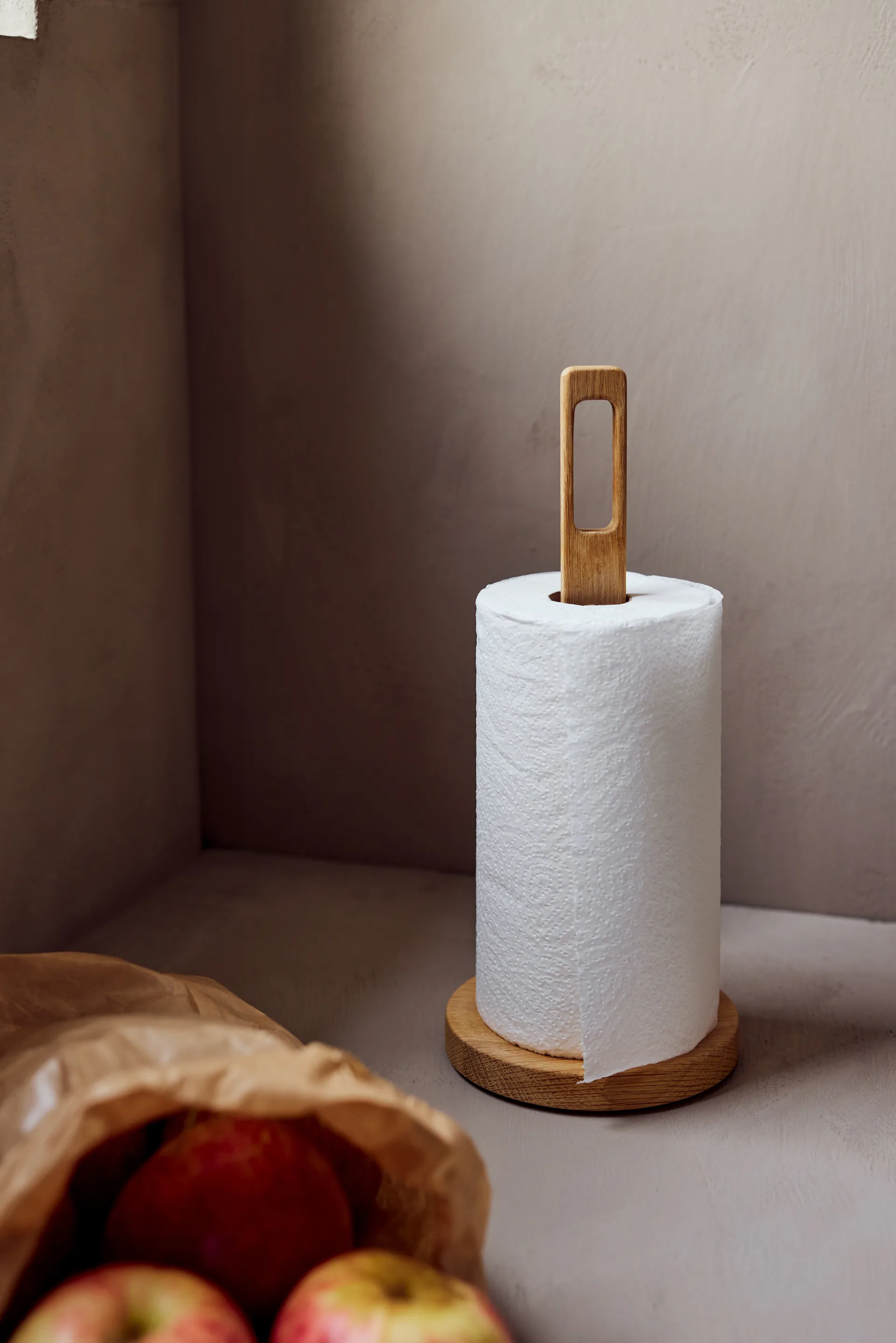 Andersen tørkerullholder 33 cm, Oak Andersen Furniture