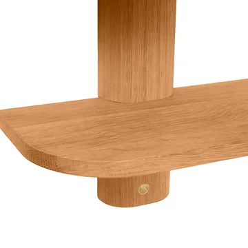 Bend vegghylle - Oiled Nature Oak, 50x18x40 cm - Andersen Furniture