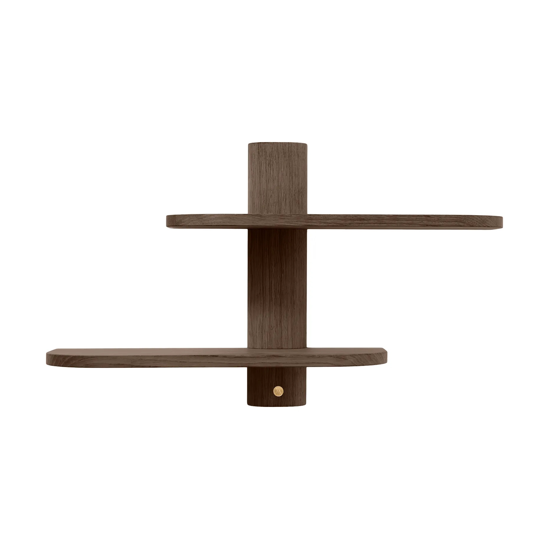 Bend vegghylle, Smoked Oiled Oak, 50x18x40 cm Andersen Furniture