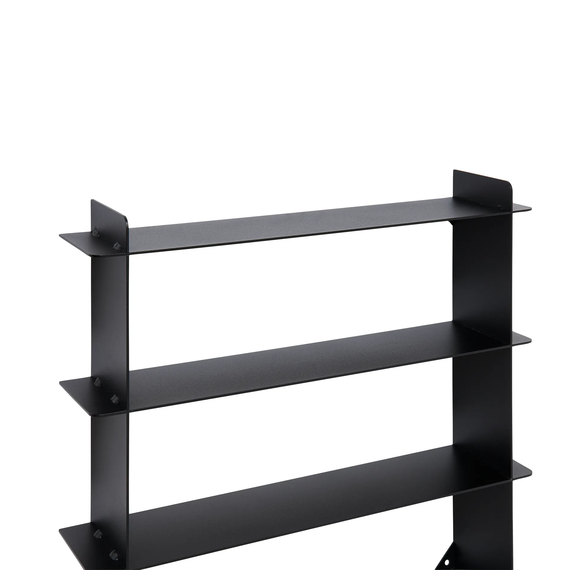 Division vegghylle, Black steel, 45x45x10 cm Andersen Furniture