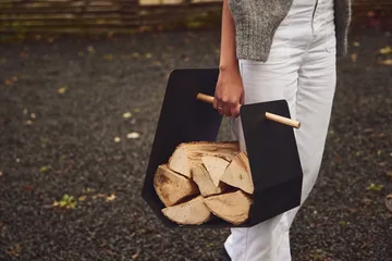 Edge tidsskriftsstativ - Black (svart) - Andersen Furniture