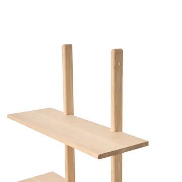 Essence vegghylle - Oak, 70x25x140 cm - Andersen Furniture