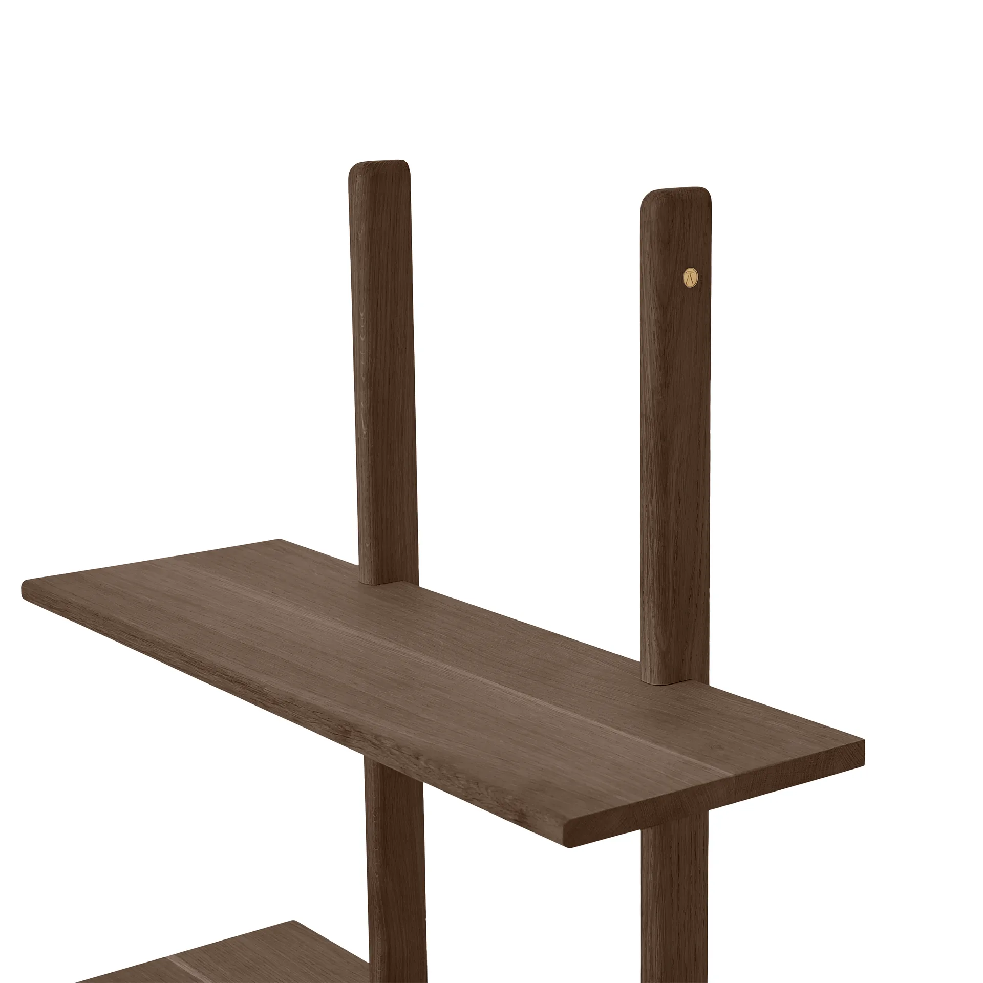 Essence vegghylle, Smoked Oiled Oak, 70x25x140 cm Andersen Furniture