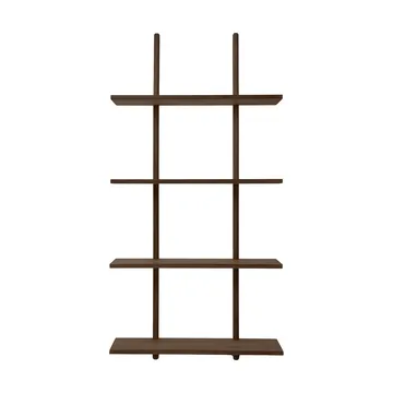 Essence vegghylle - Smoked Oiled Oak, 70x25x140 cm - Andersen Furniture