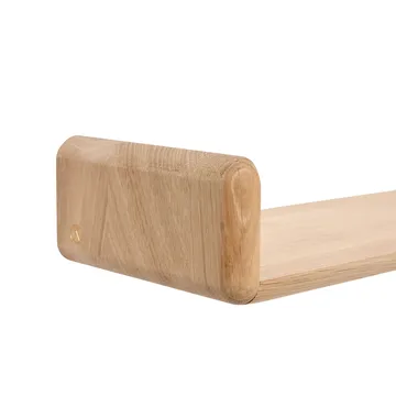 Level vegghylle - Oak, 55x18x9 cm - Andersen Furniture