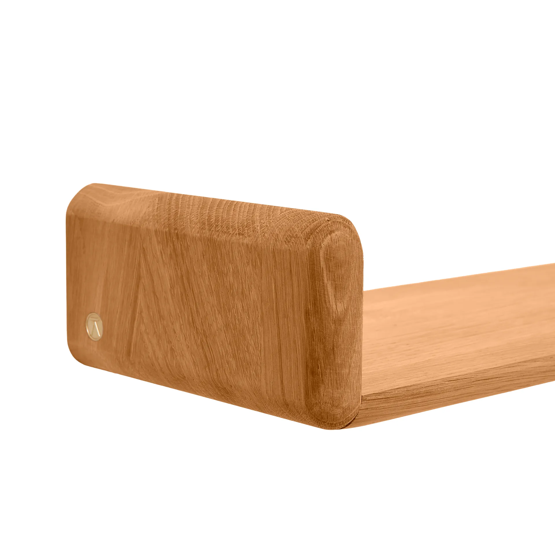 Level vegghylle, Oiled Nature Oak, 55x18x9 cm Andersen Furniture