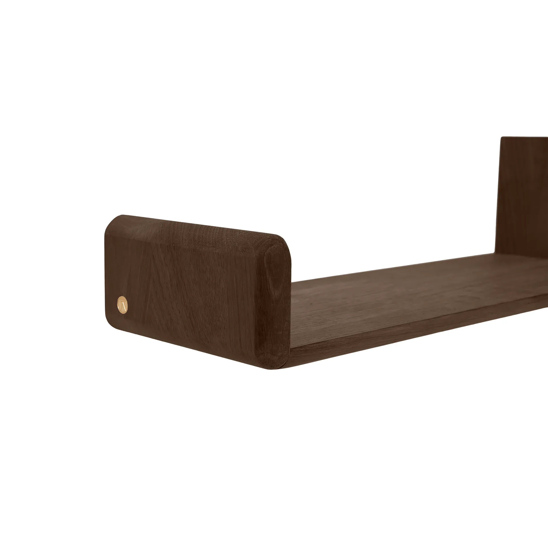 Level vegghylle, Smoked Oiled Oak, 55x18x9 cm Andersen Furniture