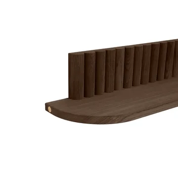 Pillar vegghylle - Smoked Oiled Oak, 78x15x12 cm - Andersen Furniture